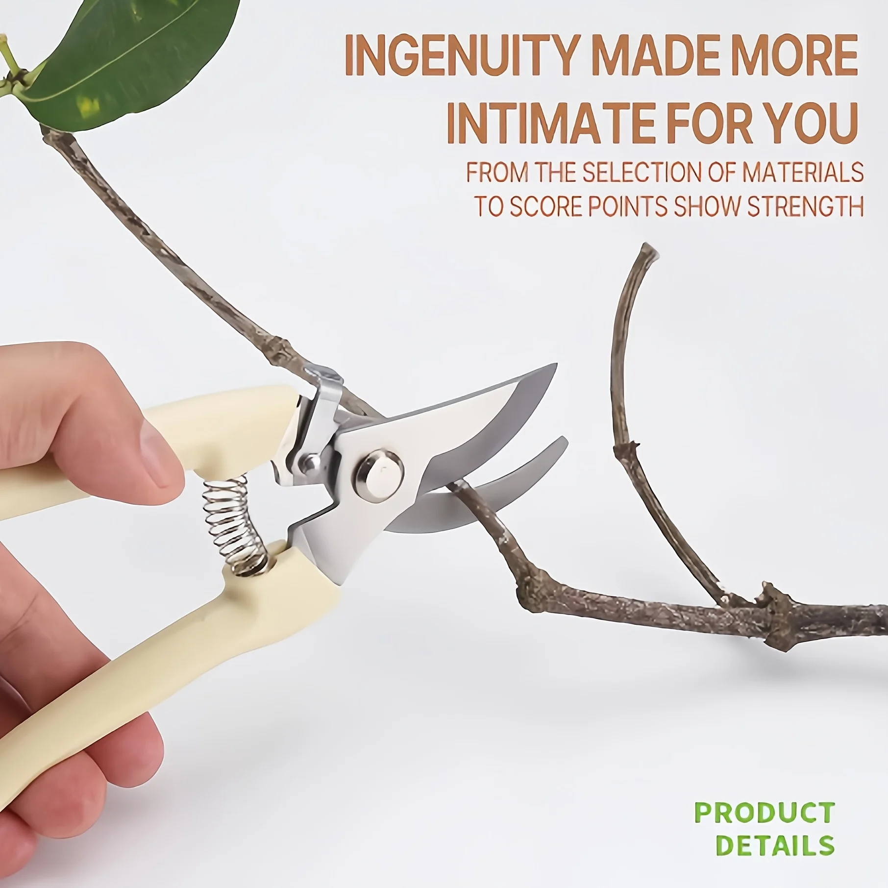 زوج من مقصات الحدائق، مقص الحدائق الاحترافي، مقصات البستان، مقصات البستنة البونساي - مقص التقليم