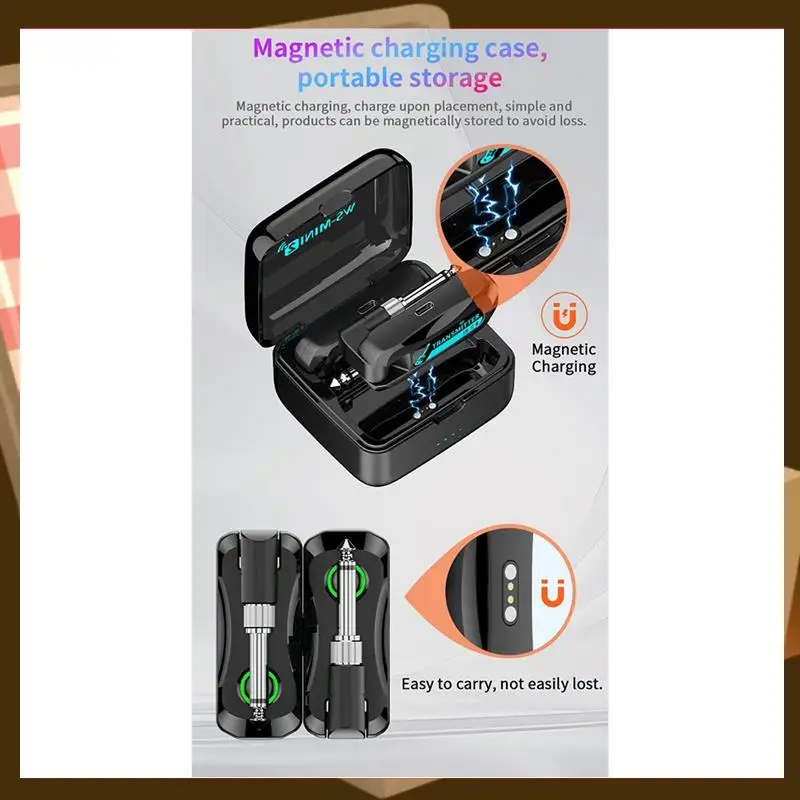 Upgrade 2.4G Guitar Wireless Transceiver System Low Latency Real-Time Transmission Guitar Wireless Transmitter Receiver-AA85
