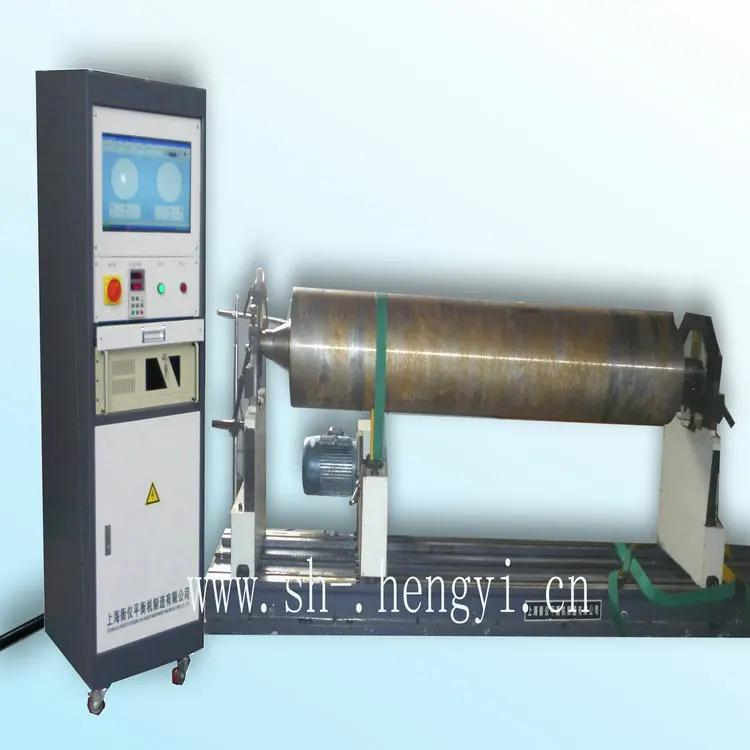 Horizontal balancing machine. Motor dynamic balancing machine