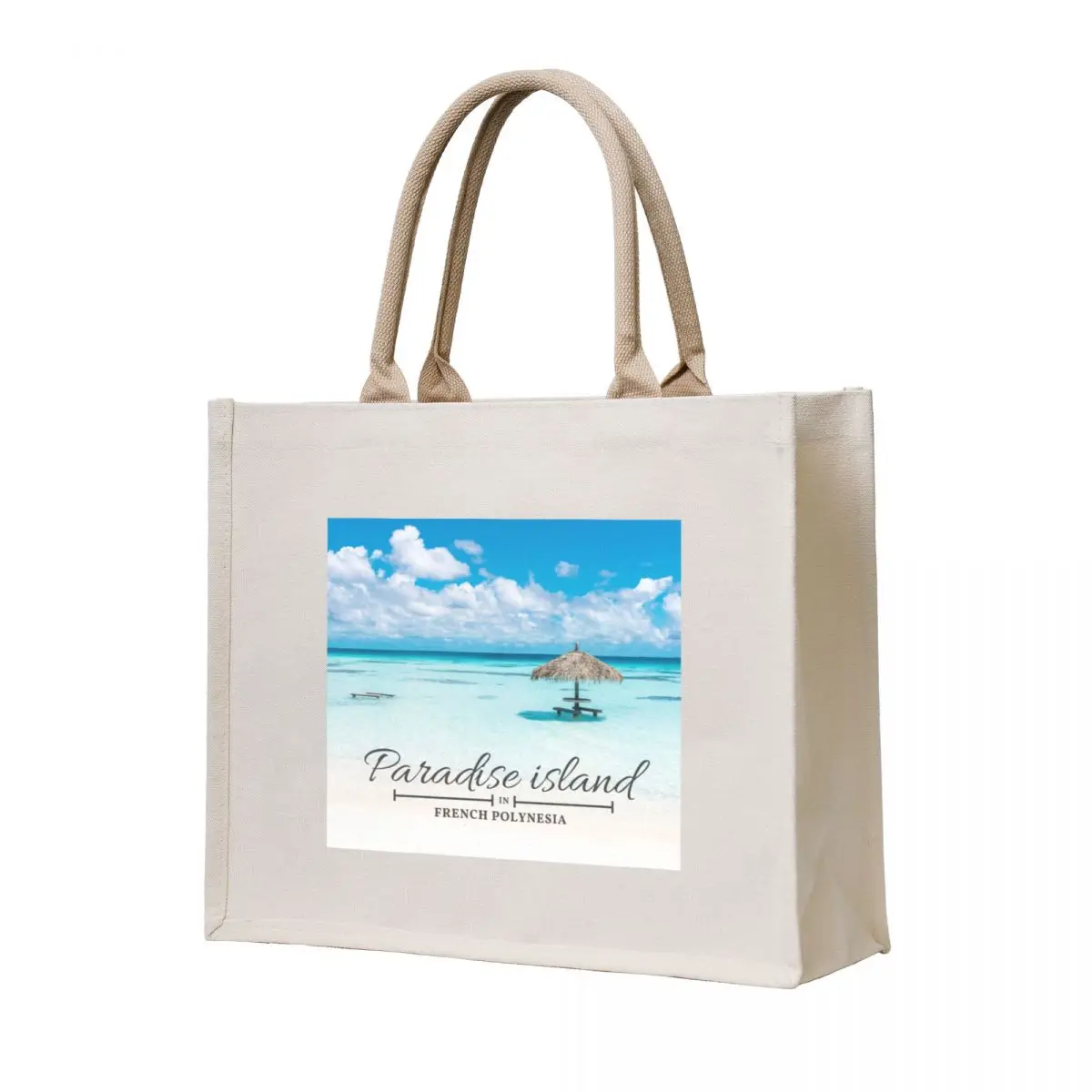 

Paradise island Tote Bag bag for beach sac pour femme Cloth bag