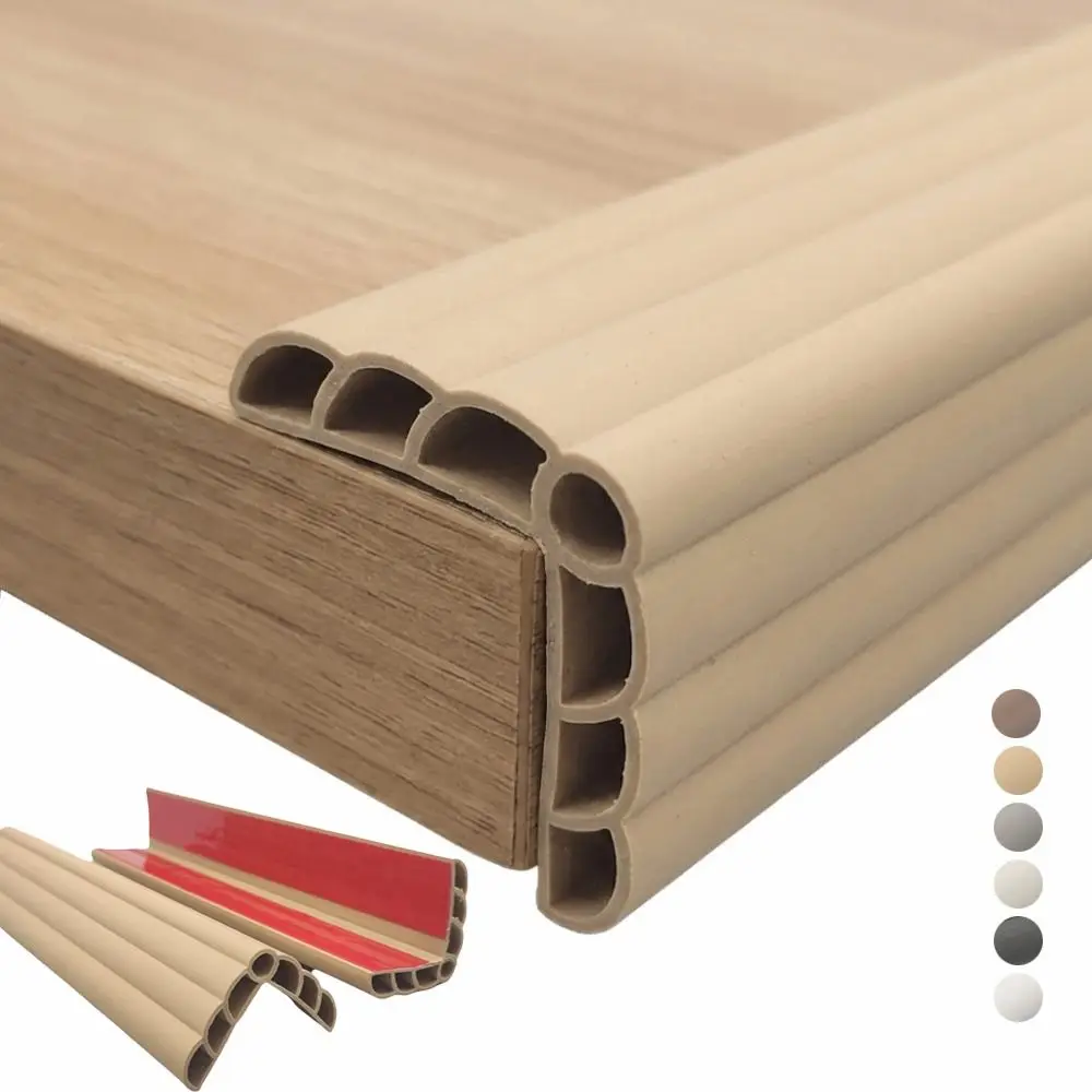 

1m Corner Moulding Trim Anti Collision Kids Safety Wall Corner Protector Flexible Self Adhesive Corner Guard Strip