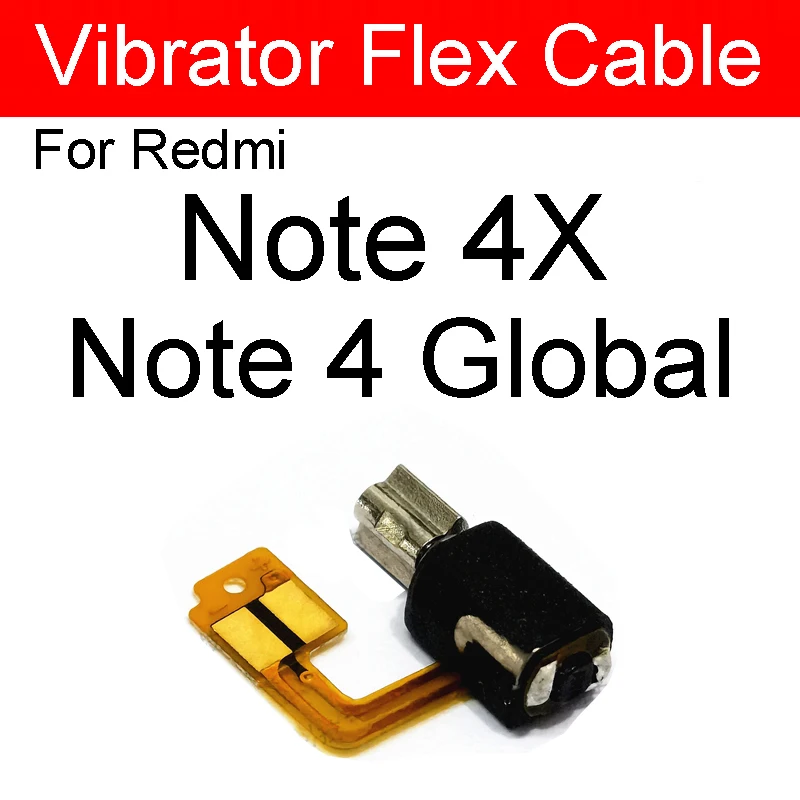 Módulo vibrador para Xiaomi Redmi Note 4, 4X, Note 5, 5A, Note 6, 7 Pro, Cable flexible de vibración para Redmi 4X, 5 Plus, 6, 6A, 7, 7A, S2, Y2