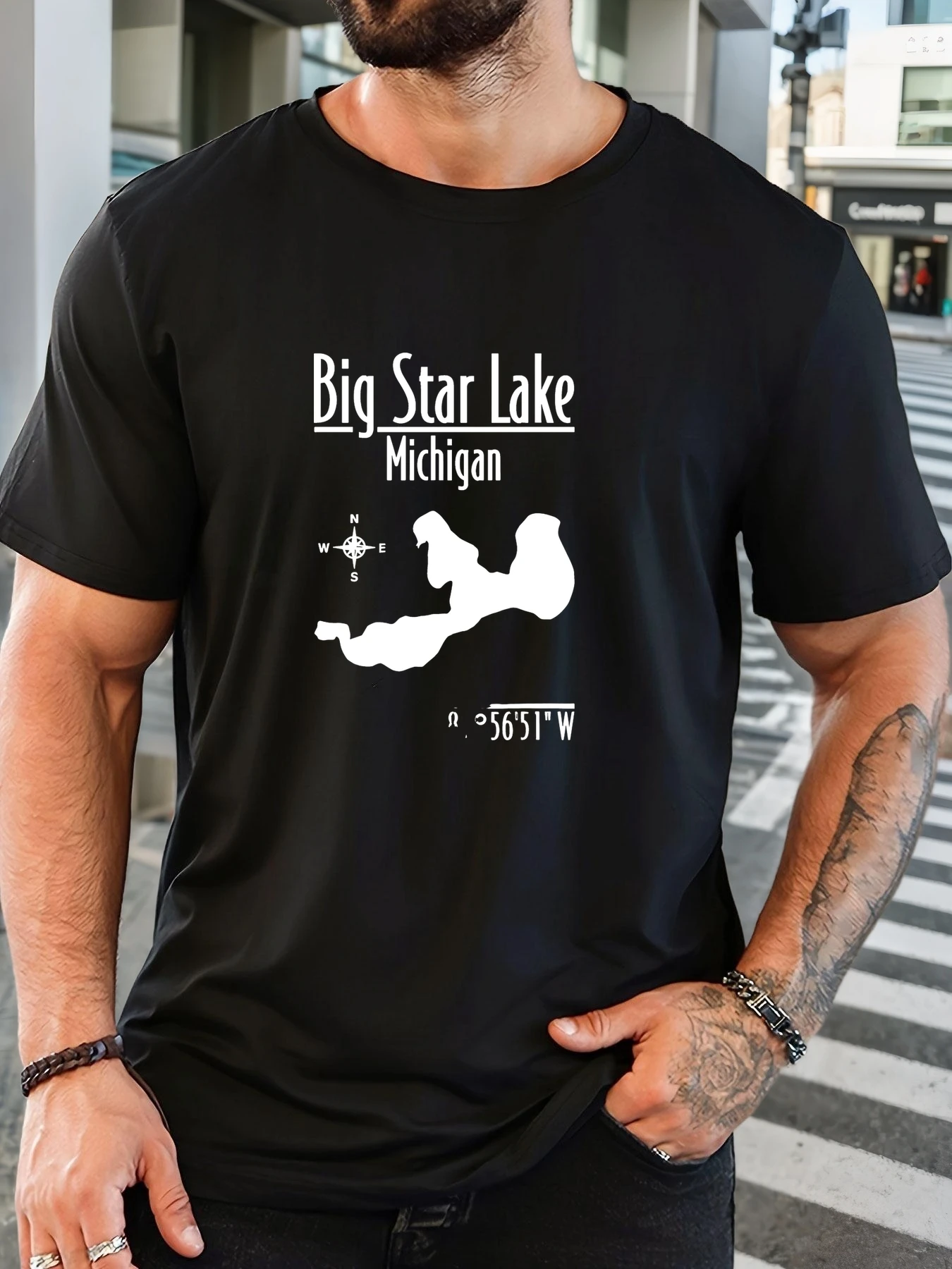 

Мужская футболка из 100% хлопка Летняя повседневная мягкая креативная буква с круглым вырезом Breathable Short Sleeve T-Shirts 2025