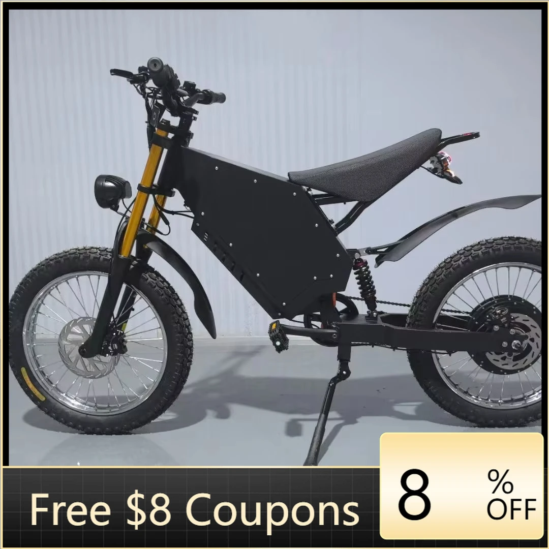 

STLF DZ WJW Advanced 5000w 8000w 12000w 15000w 25AH to 80AH Customize High Speed Off-road Electric Dirt Bike High Quality Steel