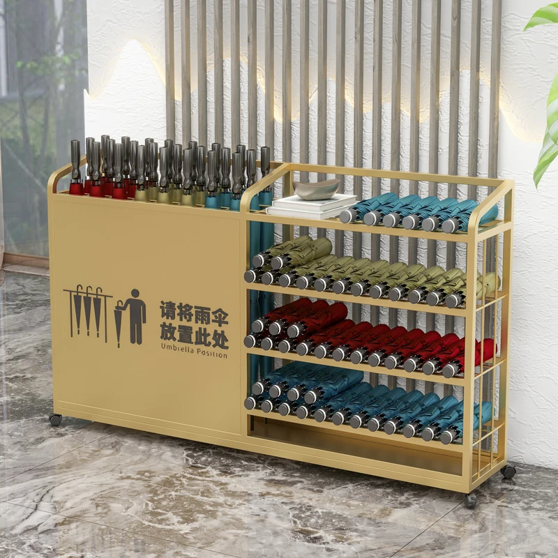 Umbrella rack storage rack hotel