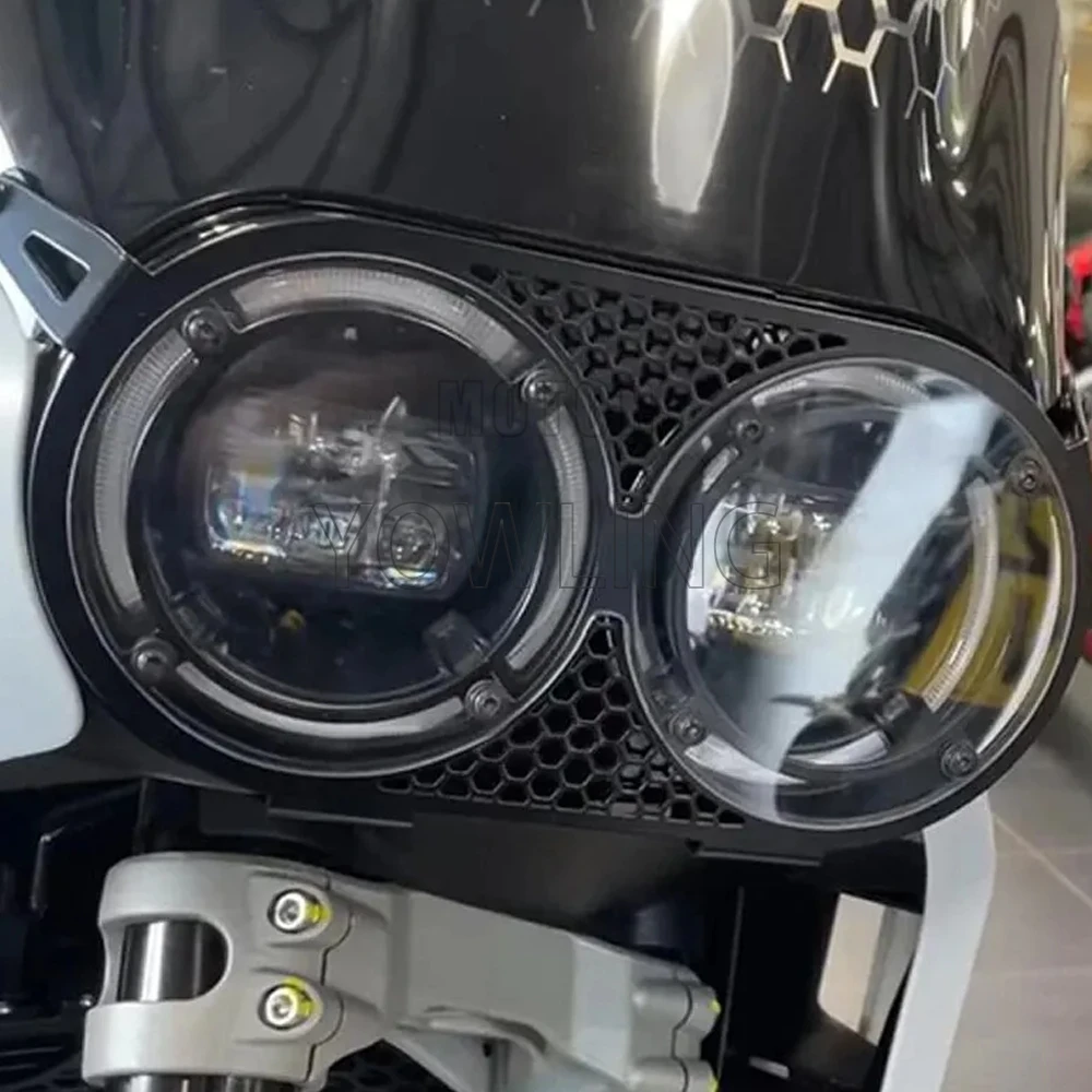 

Desert-X 2024 Headlight Protection Grille Headlight Protector Cover Head light Lamp Guard FOR Ducati DesertX Desert X 2022 2023