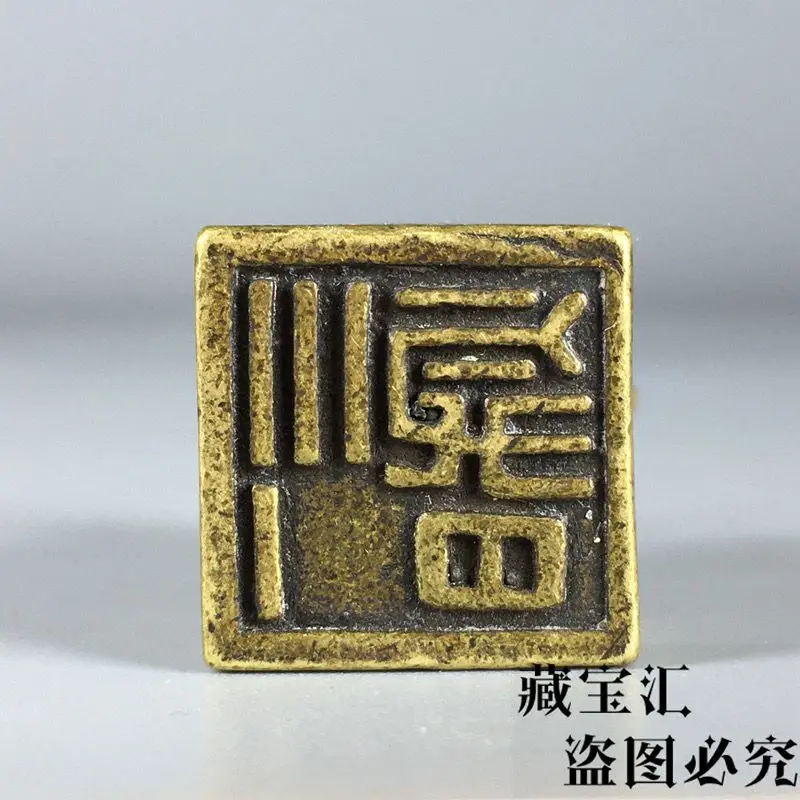 Mythical beast white tiger overprint Seal Stamp Statue Sculpture Figurines Home Garden Decoration Statues