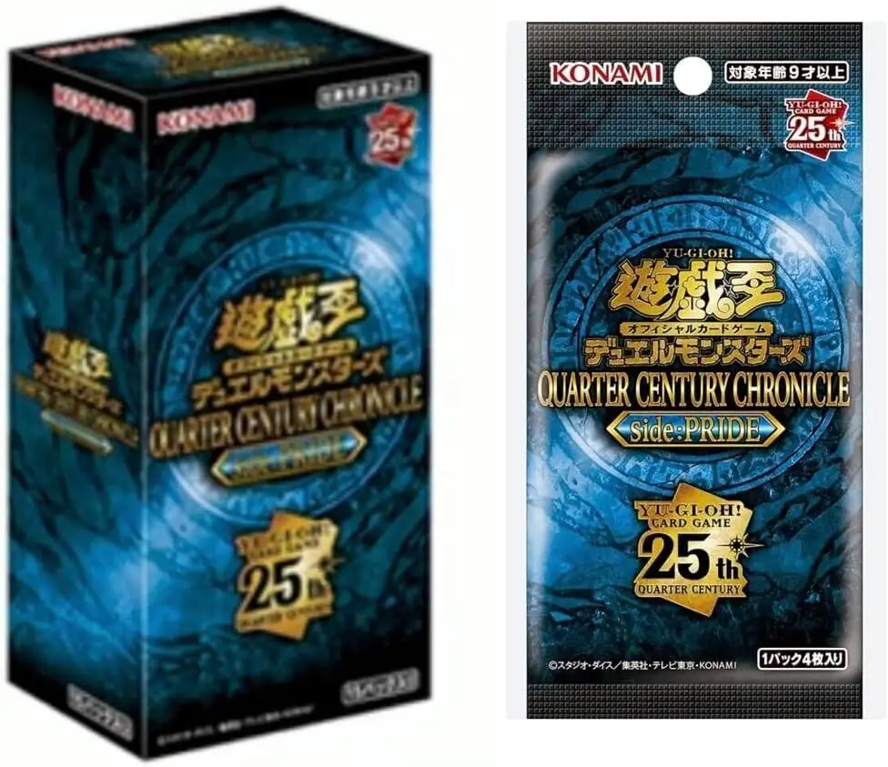 Yu-Gi-Oh Konami Official Duel Monsters QUARTER CENTURY CHRONICLE side:PRIDE Box Sealed Japanese