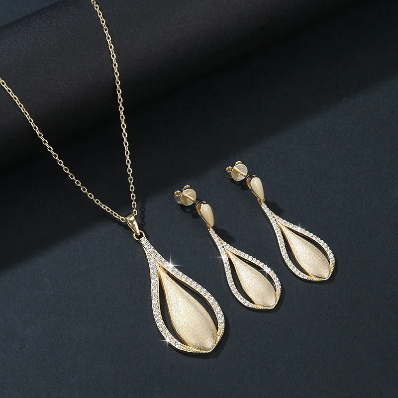 

Butterflykiss Classic S925 Sterling Silver Full Moissanite Waterdrop Necklace For Women Fashion Trendy Jewelry Accessory Gifts