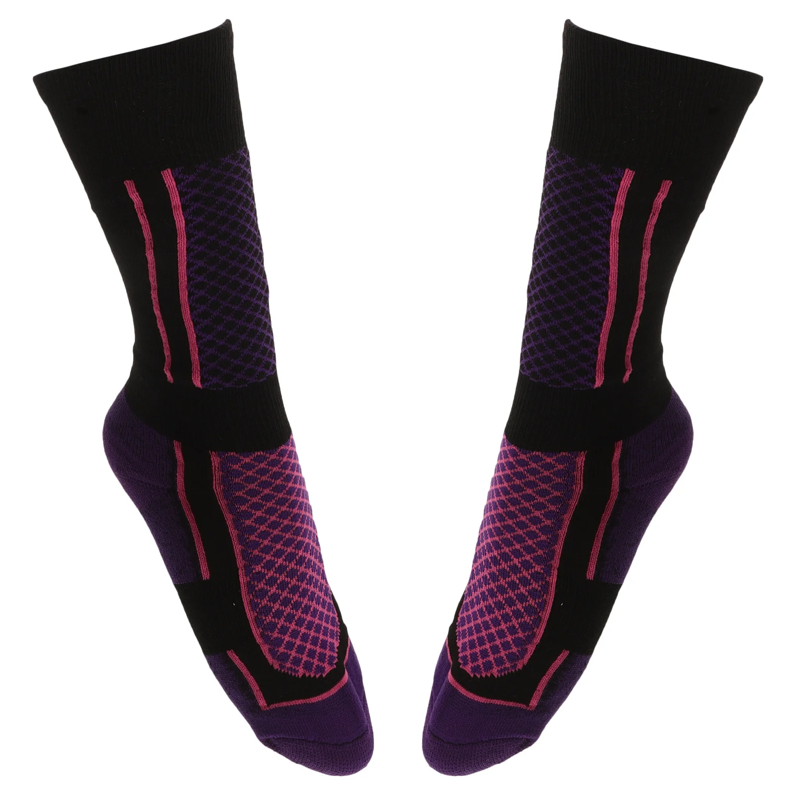 

Horse Riding Socks Equestrian Accessories Breathable Sports Girls for Women Purple Tall Equestrianism Man