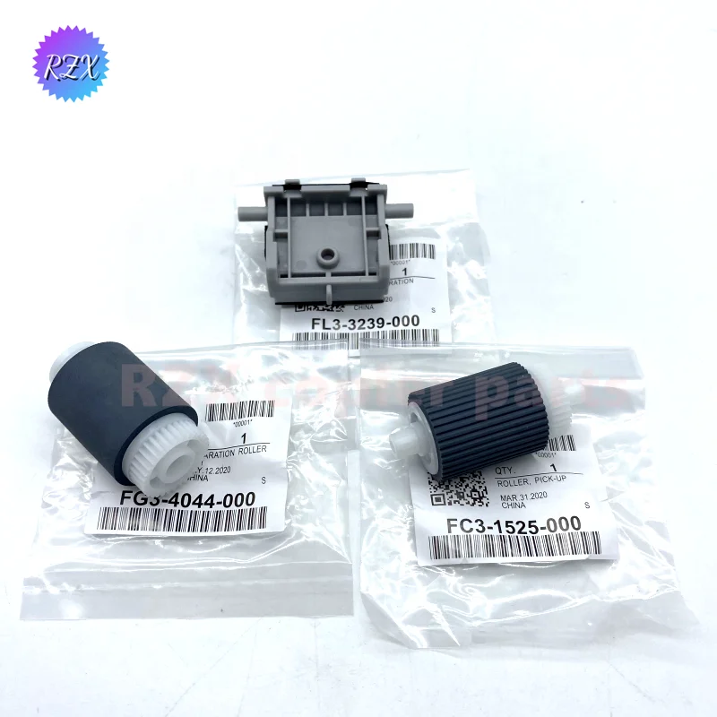 2PCS FG3-4044 FC3-1525 FL3-3239 ADF Pickup Feed Roller Separation Pad for Canon IR2520 2525 2530 2002 2202 2204 2016 2020 2116