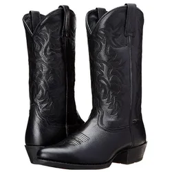 Men Women Mid-calf Boots Handmade Retro Western Cowboy Boots Leisure Casual Loafers Sneakers Riding Shoes Zapatos Hombres unisex