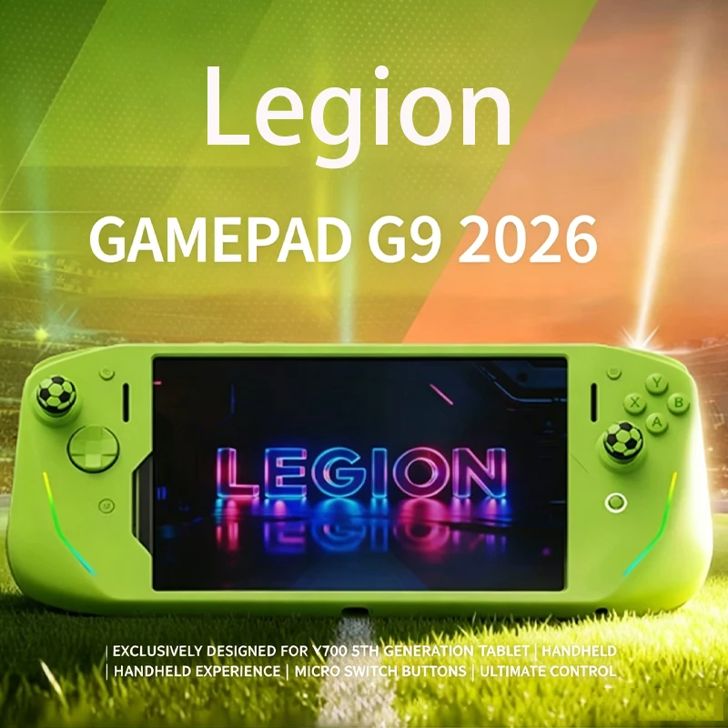 Legion G9 2026 Game Controller Carbon Crystal Gray For Legion Y700 5th Tablet Handheld Micro Switch Buttons Hall Linear Triggers