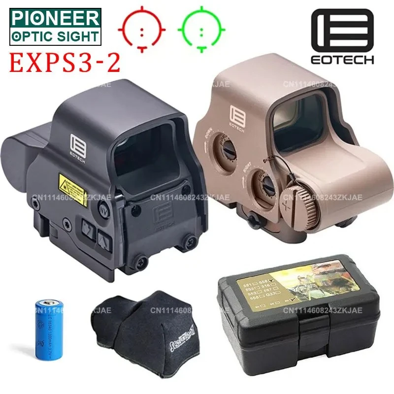 EOTech EXPS3-2 558 Holographic Red/Green Dot Sight Metal Hunting Reflex Shotgun Rifle Scope Sight W/QD 20mm Picatinny Rail Mount