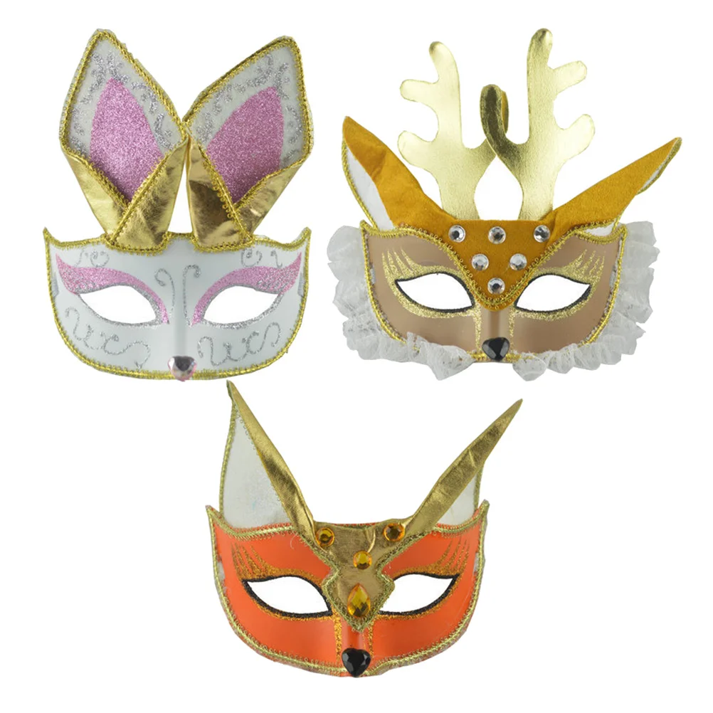 Halloween Masker Feest Gezicht Cosplay Gemaskerd Bal Maskers Carnaval Kinderen The