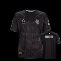2024 New G2 ESPORTS 2024 CS2 Fan Short Sleeved Uniform Free Customization ID Quick Drying Casual Summer Short Sleeved Shirt