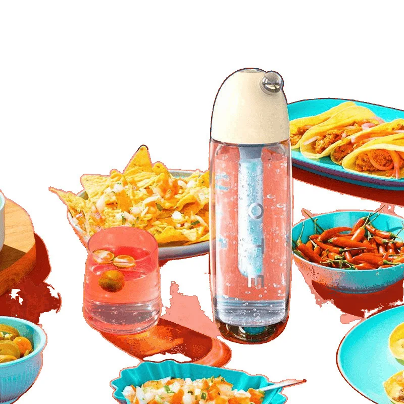 

Household sparkling water machine inflator