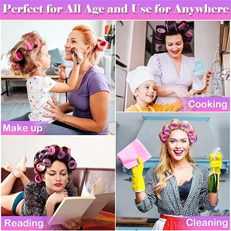 Self-Grabbing Hair Curler Suitable For Long, Medium And Thin Hairdressing Tools Multi-Layer Hair Curler Hair Roller Set-AT36