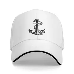 Berretto da Baseball con ancora nautica personalizzato Hip Hop donna uomo regolabile Sailor Adventure Dad Hat Spring