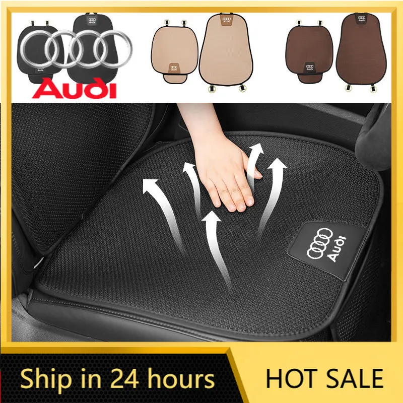 

Новинка 2026: Дышащая подушка-накидка из ледяного шелка для автомобильных сидений Audi с отсеком для хранения, для моделей Audi TT, S3, S4, Q5, Q3, Q2, Q7, Q8, B6, B7, B8, RS5, RS6