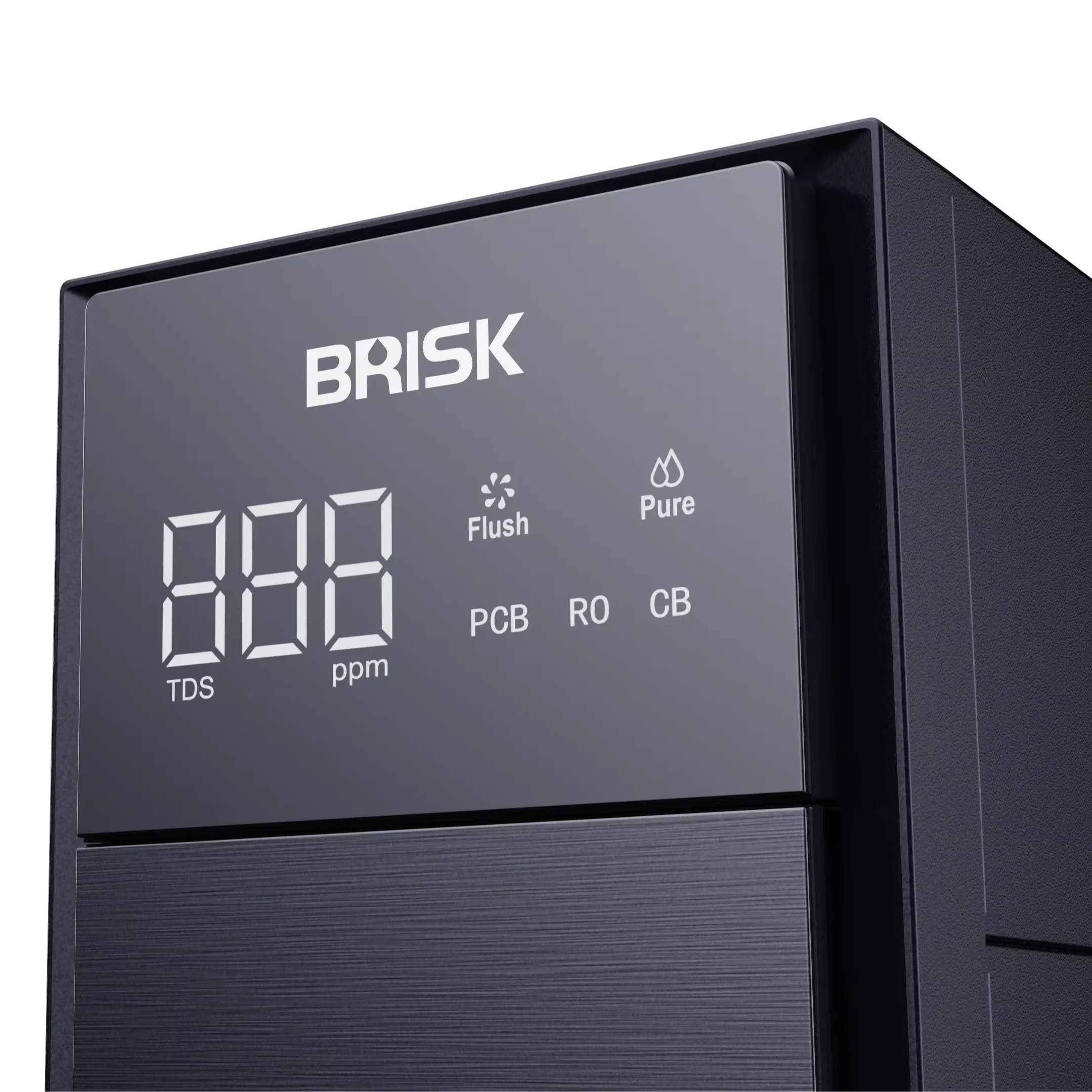 

BRISK Under-Sink RO Water Purifier With Self-Cleaning Smart Faucet Filter Life Display TDS Monitoring App-Controlled 800GPD