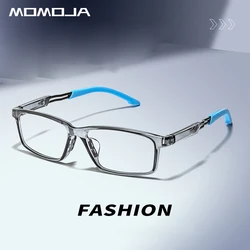 MOMOJA Fashion Ultra Light TR90 Sports Eyeglass Frame Optical Prescription Glasses Man Woman Basketball Cycling Eyewear 6201