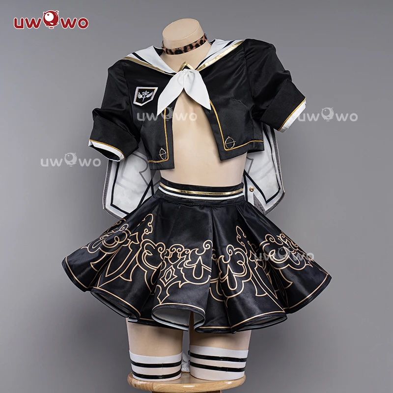 

UWOWO Nierr: Automataa Cosplay 2B JK Fanart School Uniform UWOWOxDISHWASHER1910 Cosplay Halloween Costume Outfit