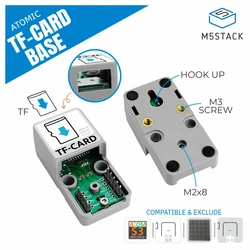 M5Stack Official ATOMIC TF-Card Reader Base