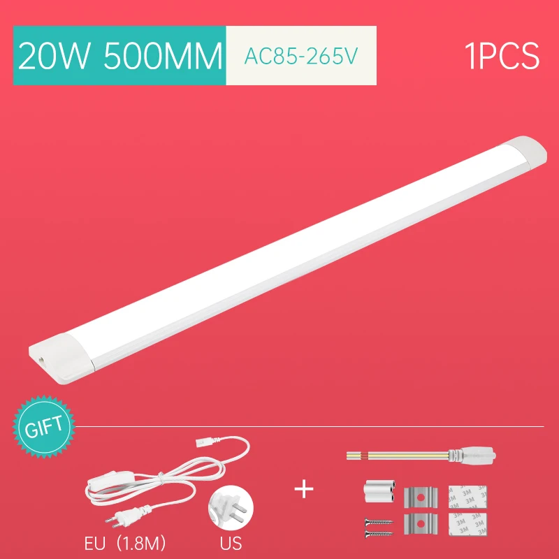 CHENBEN Led 220V Rohr Licht Zimmer Streifen Mit Kabel Rohr Lichter Leuchte Für Home Schlafzimmer Küche Schrank Beleuchtung innen Lampe 110V Rohr 8