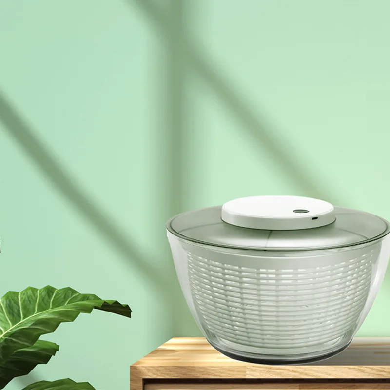 

Electric vegetable salad dehydrator household fruit and vegetable dumper wash and dehydrate