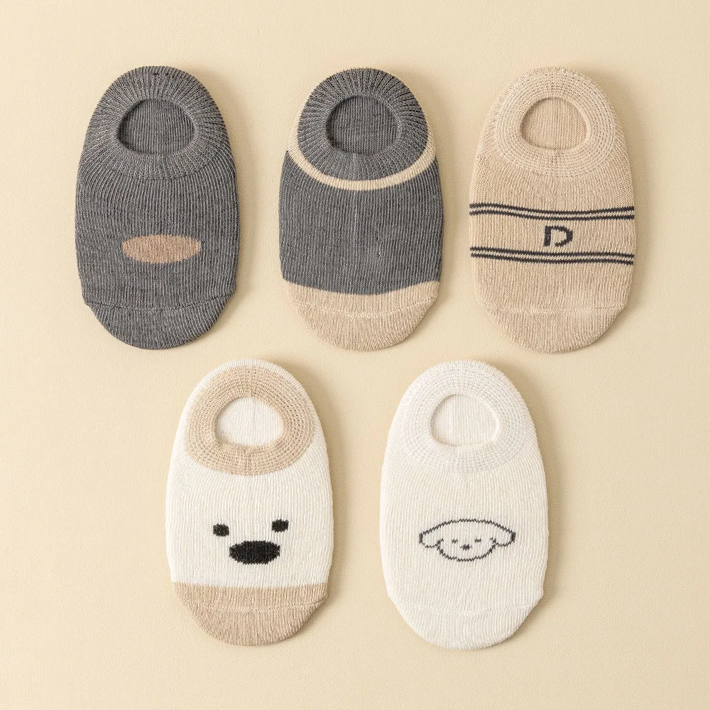 10 Pairs Baby Socks Unisex Boys Girls Socks Cute Cartoon Pattern Four Seasons Kids Socks Comfortable Breathable Festival Gift