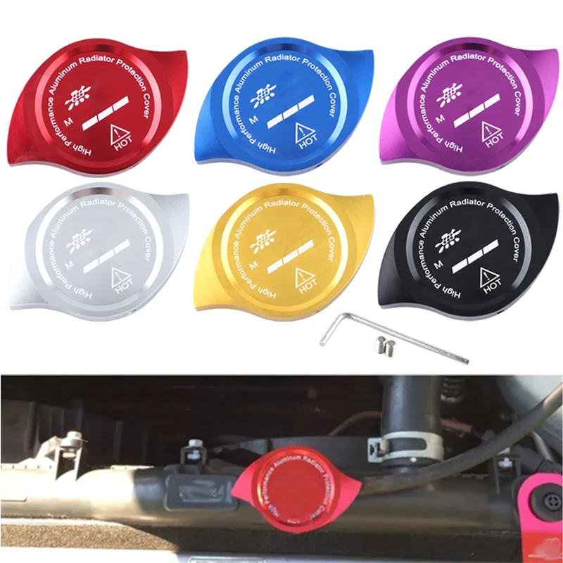 

Aluminum Radiator Protection Cap Cover Fit for HONDA Accord Civic CR-V CR-Z CRX City Jazz Prelude With Logo