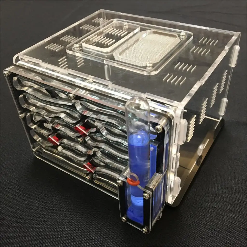 大きな-9-色利用可能な-diy-水分供給エリアアリの巣、アリファームアクリル、昆虫アリの巣ヴィラペットマニア家のアリ用