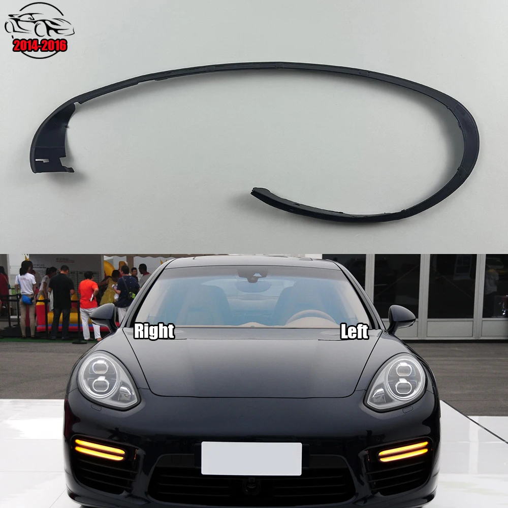 

For Porsche Panamera 2014 2015 2016 Headlight Rubber Sealing Strip Trim Lampshade Washer Seal Strip Gasket