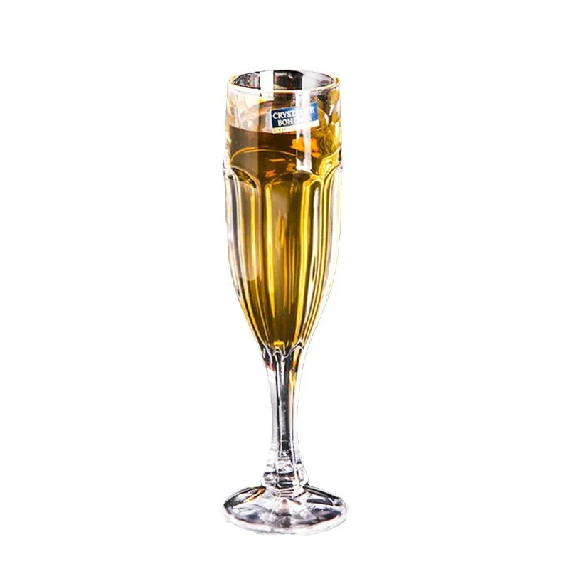 Crystal water red wine  champagne  foreign wine