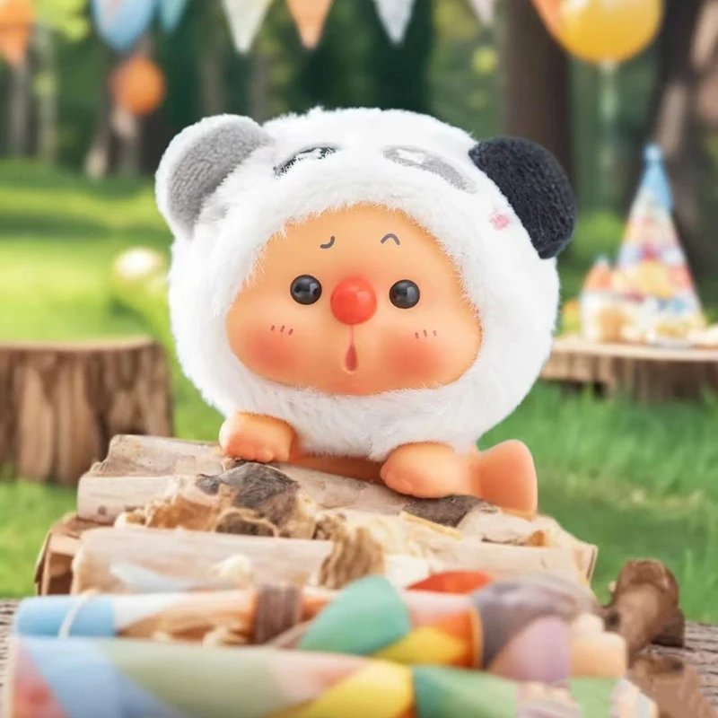 本物の新しいヒッパーベアカブ動物シリーズ Oyo ブラインドボックスかわいいフィギュア漫画トレンディな装飾飾りミステリーボックスギフト