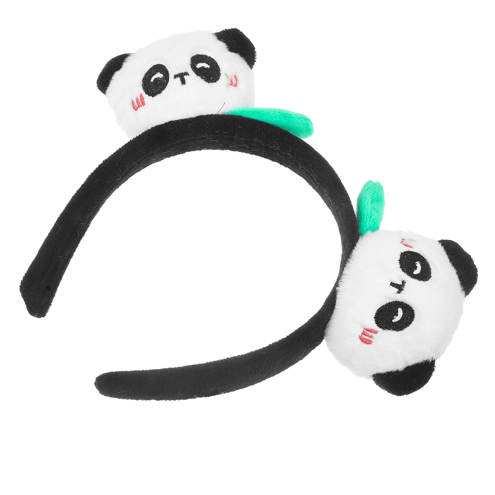 

Lovely Panda Headband Adorable Animal Band For Party Costume Role Play Lightweight Comfortable Imitation Panda Hair Accessories
