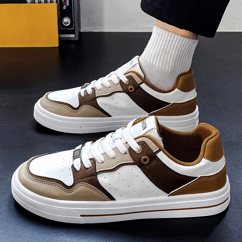 

Кроссовки мужские прогулочные, теннисные туфли на платформе, повседневные, Нескользящие, 39-44