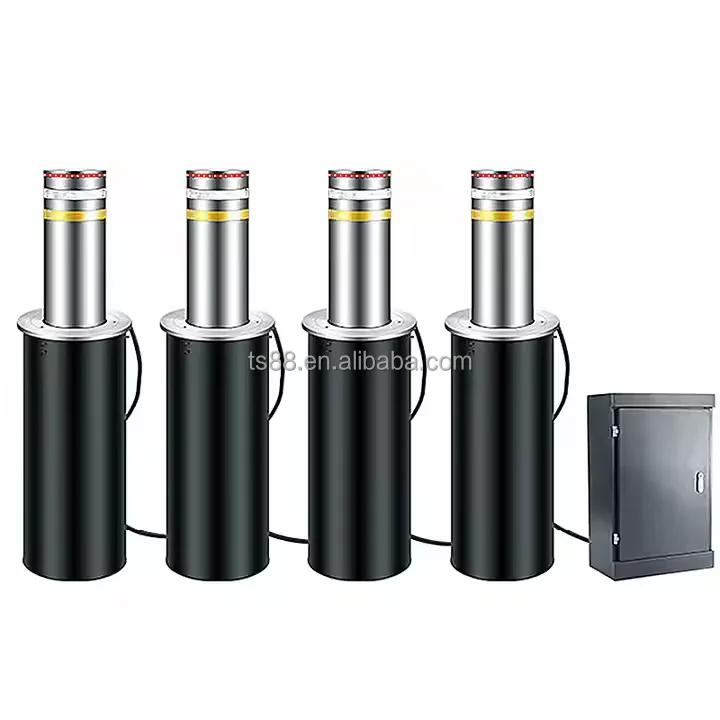 Tianshuo TS Remote Control Parking Lift with 5000kg Load Capacity Waterproof Outdoor Bollards Carport Entrance From Guangdong
