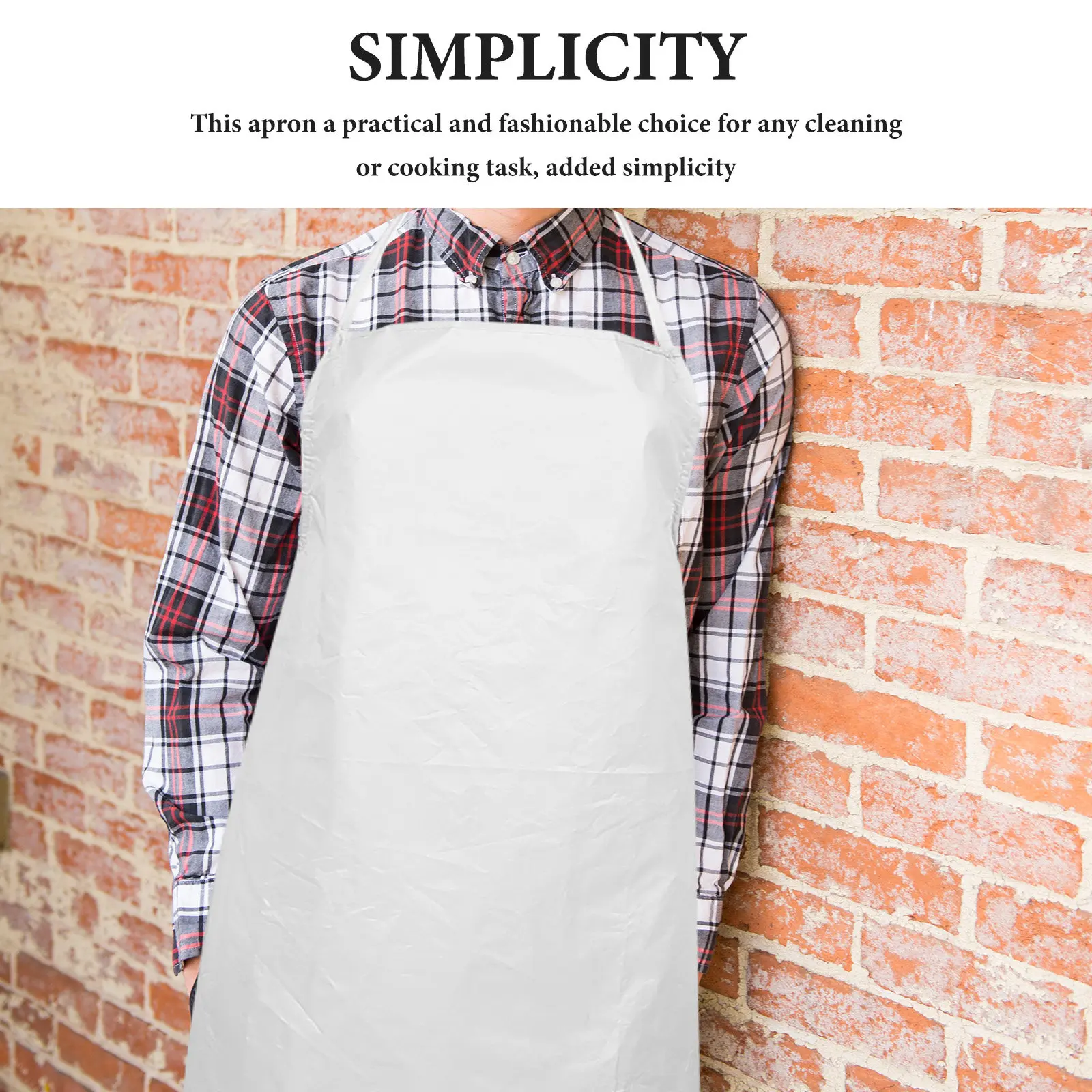 

Большой водонепроницаемый фартук для мужчин и женщин, для кухни, готовки, уборки, защита от масла и пятен, для мытья посуды, домашнего использования, рабочий фартук
