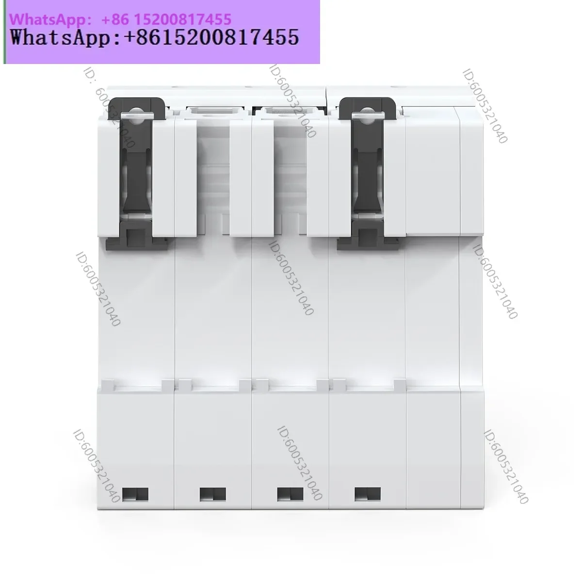 Intelligent circuit breaker air switch 4P wireless remote control switch over and under voltage protection