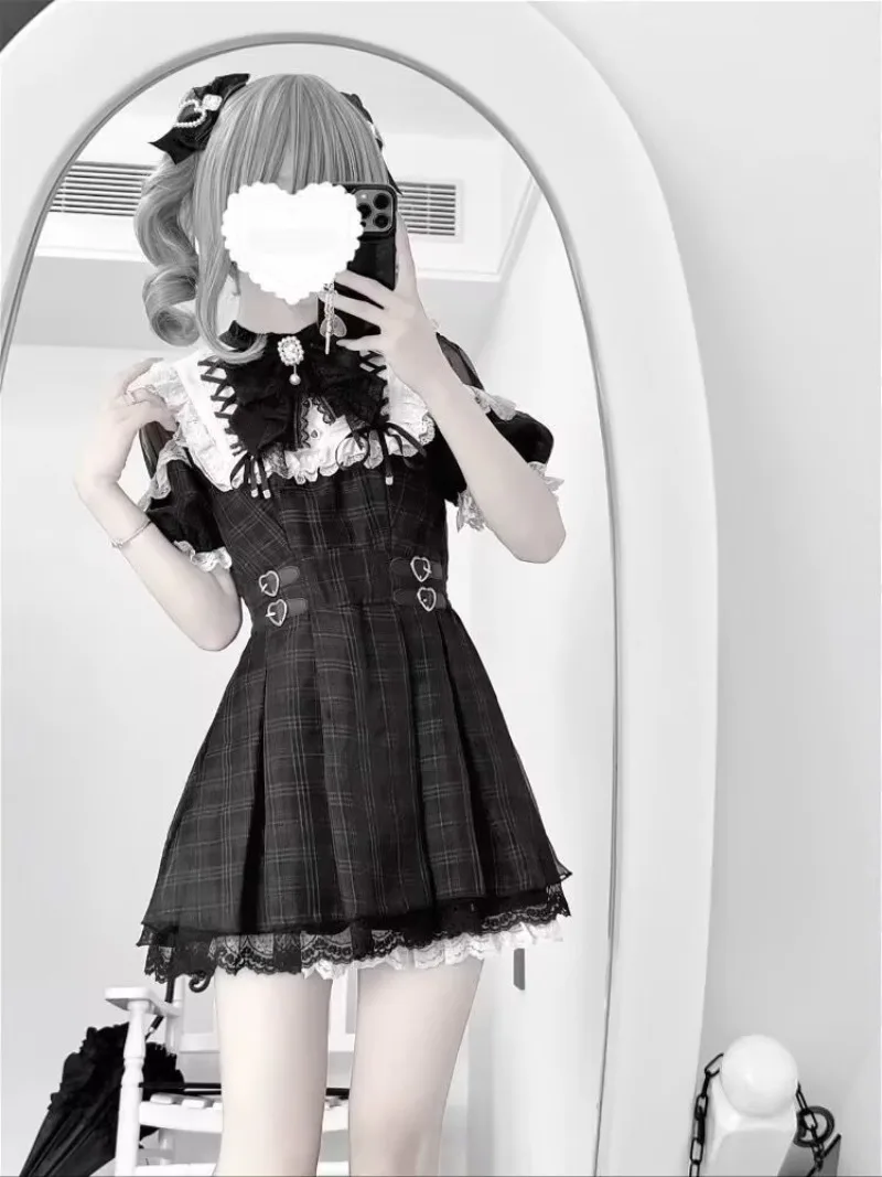 Preppy Style Bow Patchwork Y2k robe femmes mode épaules nues Mini robes de soirée femme Hepburn Chic mince mince robe d'été