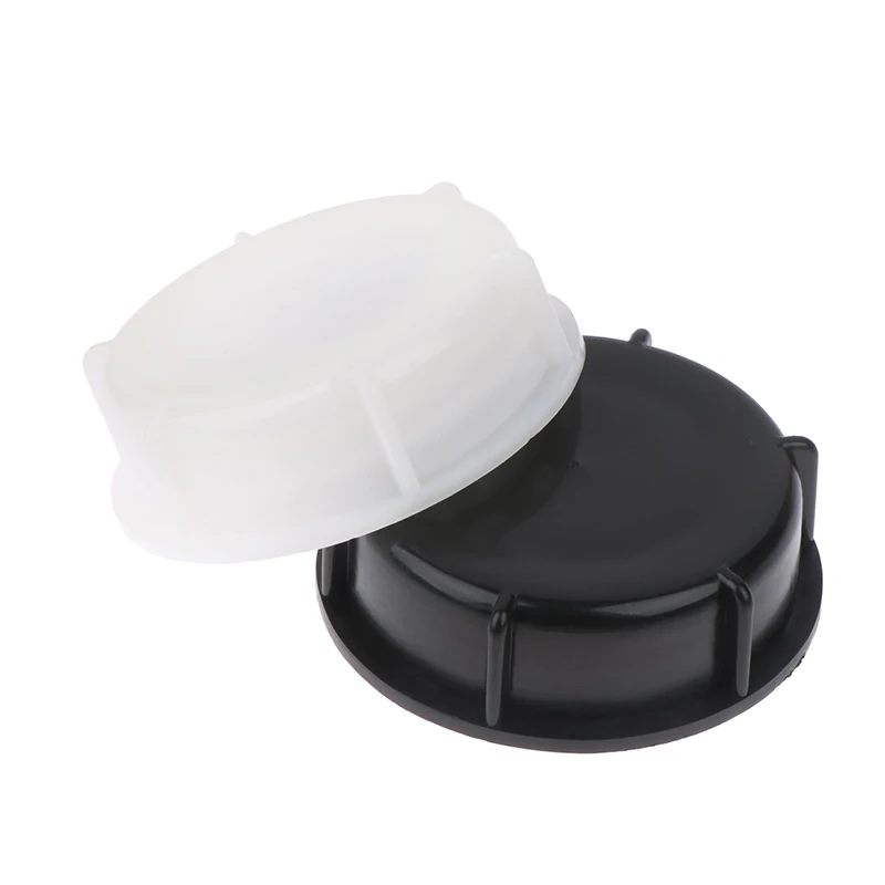 1Pc 100*8MM Plastic Valve Lid Black White Cap For IBC Ton Barrel Tank Valve Leakproof Dust Cover IBC Ton Barrel Accessories