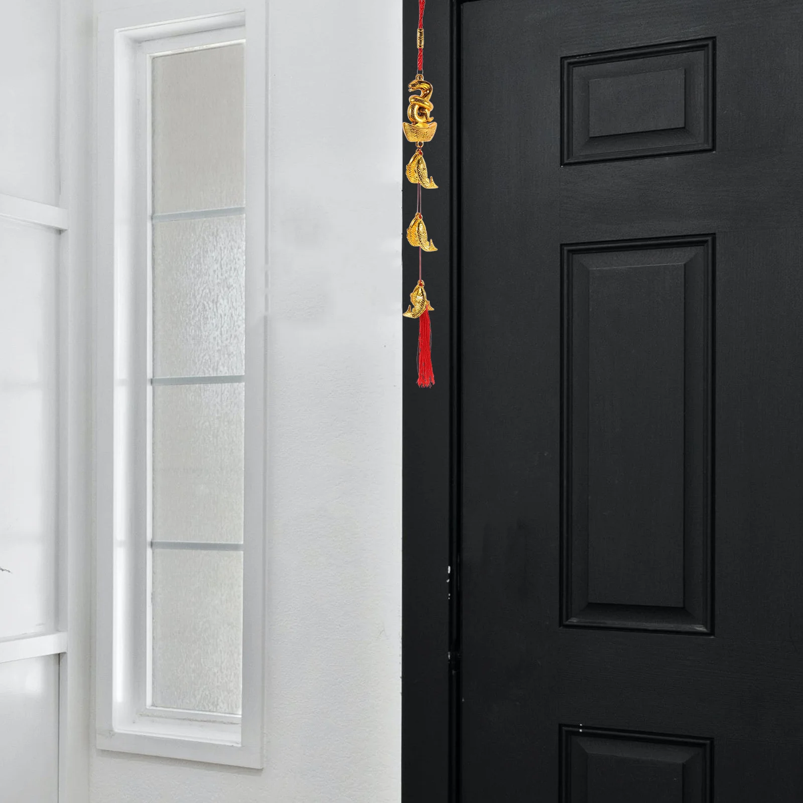 6Pcs Chinesische Neue Jahr Schlange Quaste Anhänger Festliche Decor Indoor Outdoor Verwenden Frühling Festival Liefert Dekorative Anhänger