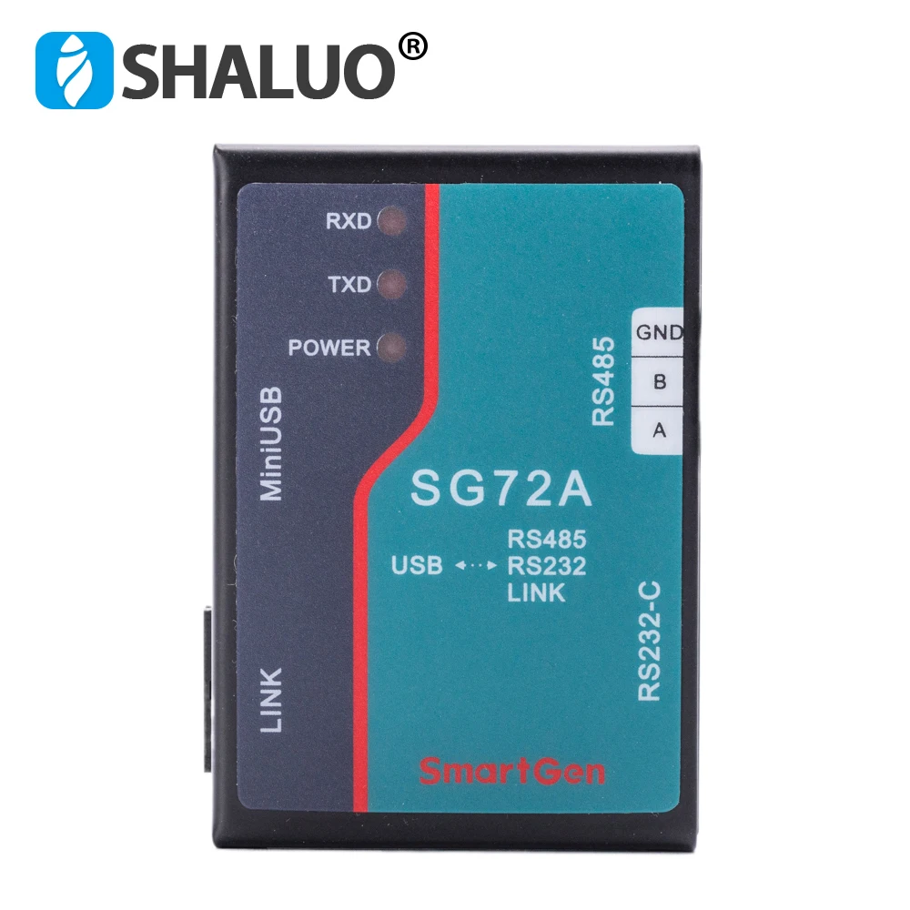 SG72A Communication Module Port Conversion USB RS232 RS485 Link For Smartgen Controller Generator Spare Parts