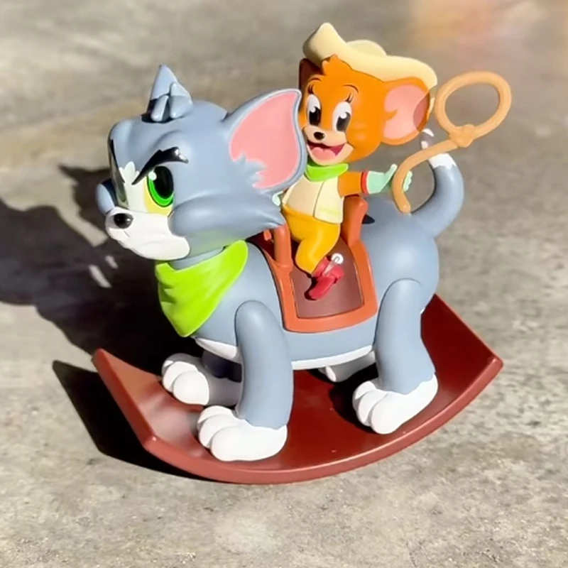 

New Genuine Popmart Tom And Jerry Funfair Series Blind Box Kawaii Anime Figure Ornament Surprise Mystery Box Fan Customized Gift