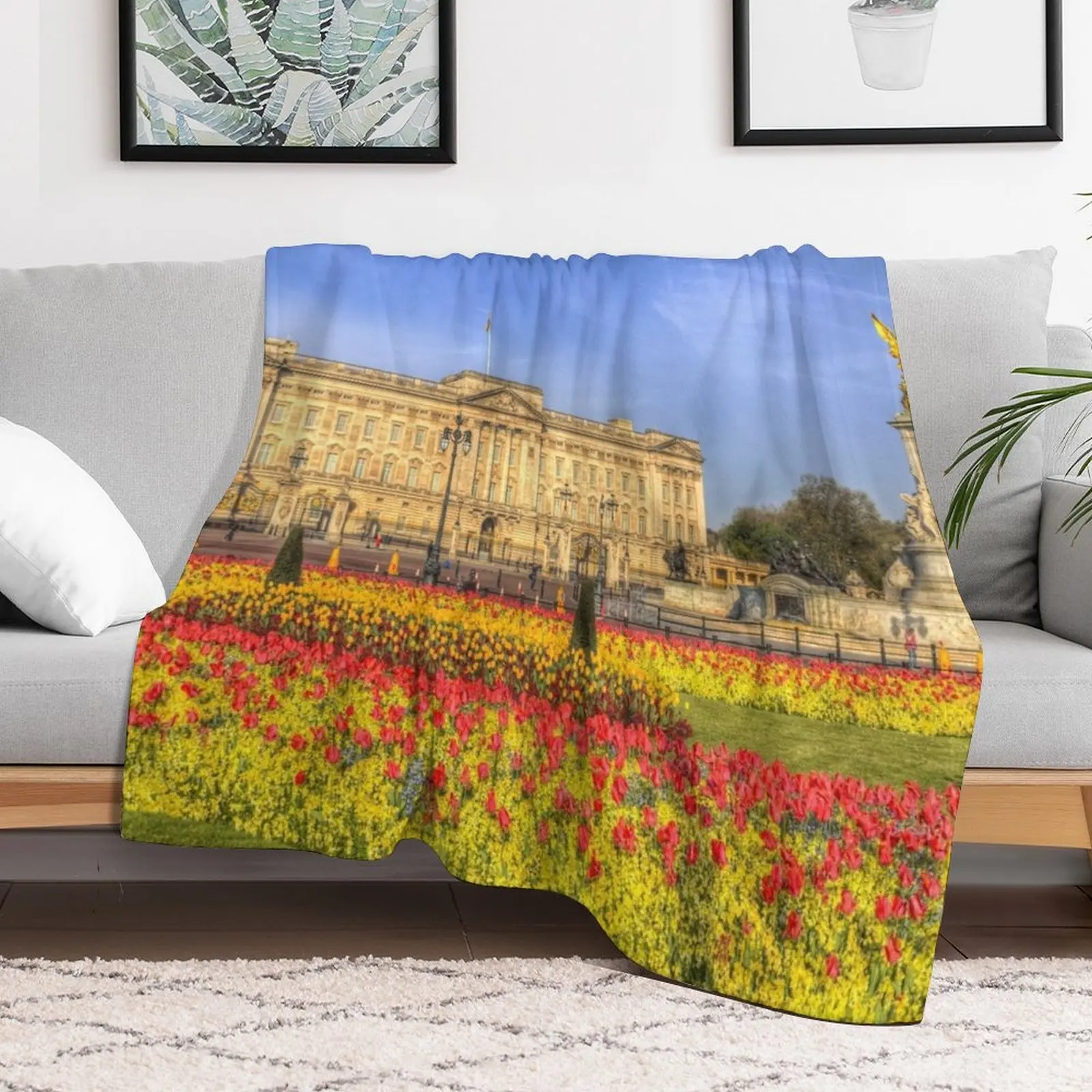 Buckingham Palace London Throw Blanket Soft Big Kid'S for winter Luxury Throw Blankets