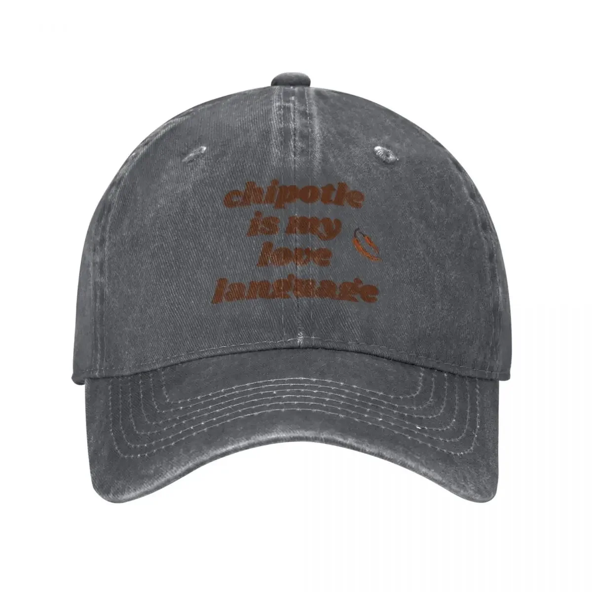 

Chipotle is my Love Language Baseball Cap Hat Beach Christmas Hat sailor cap for men fun hats Caps Male Women's
