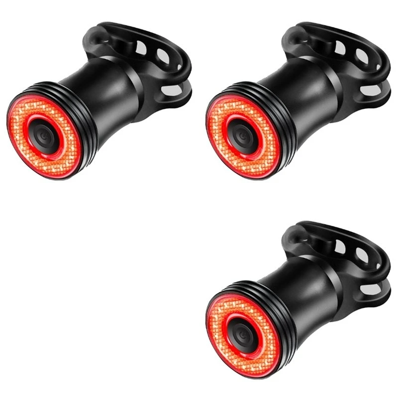 baae-3x-バイクテールライト、ブレーキセンシング機能付き自転車リアライト（夜間走行用）、自転車用ledバックライト（タイプc充電式）