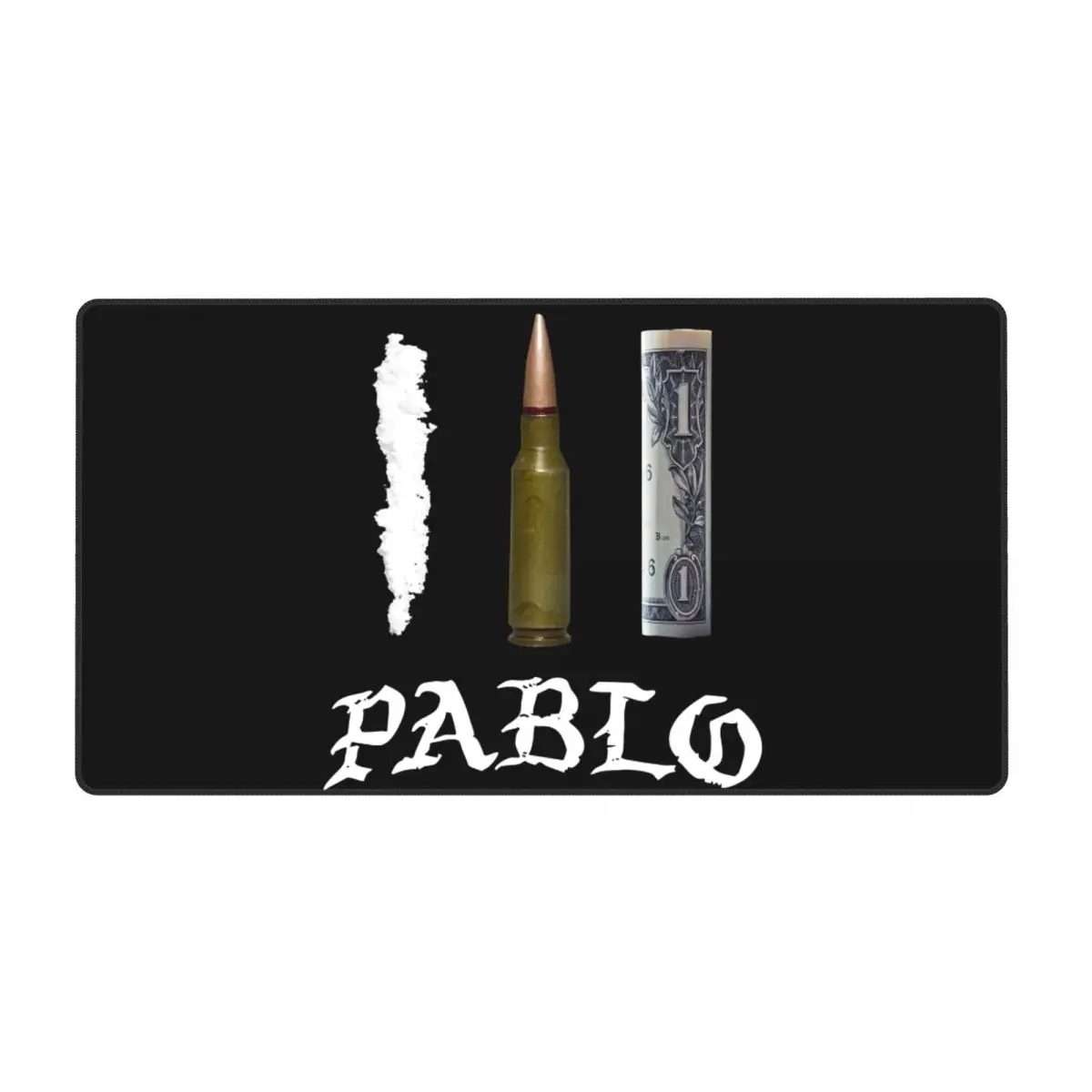 Pablo Escobar Narcos Drug Bullet Money Game Mouse Pad Keyboard Table Mat 90x40cm Rubber Mousepad for Gamer